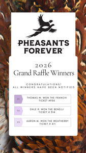 2026 Grand Raffle Winners